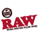 RAW - Natural Unrefined Rolling papers Logo | Herb Approach Canada