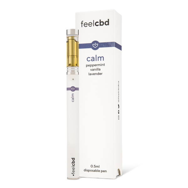 FeelCBD – Calm – Disposable CBD Vape Pen 0.5ml | Herb Approach Canada