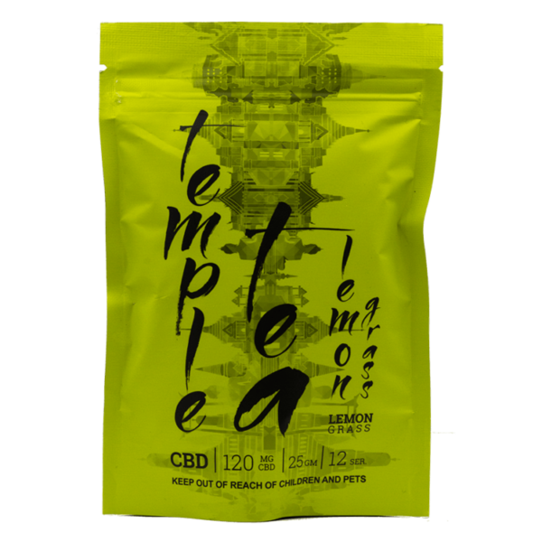 Temple Tea – Lemongrass CBD Tea – 120mg | Herb Approach Canada