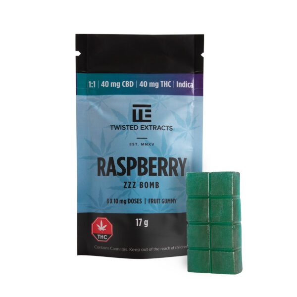 Twisted Extracts – Blue Raspberry 1:1 Zzz Bombs | Herb Approach Canada