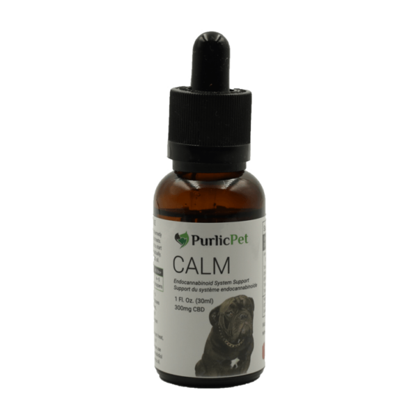 Purlic Pet – CBD Tincture – Calm For Dogs – 300mg CBD | Herb Approach Canada