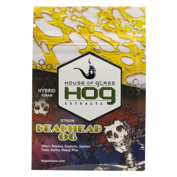 House Of Glass – Shatter – Deadhead OG 1g | Herb Approach Canada