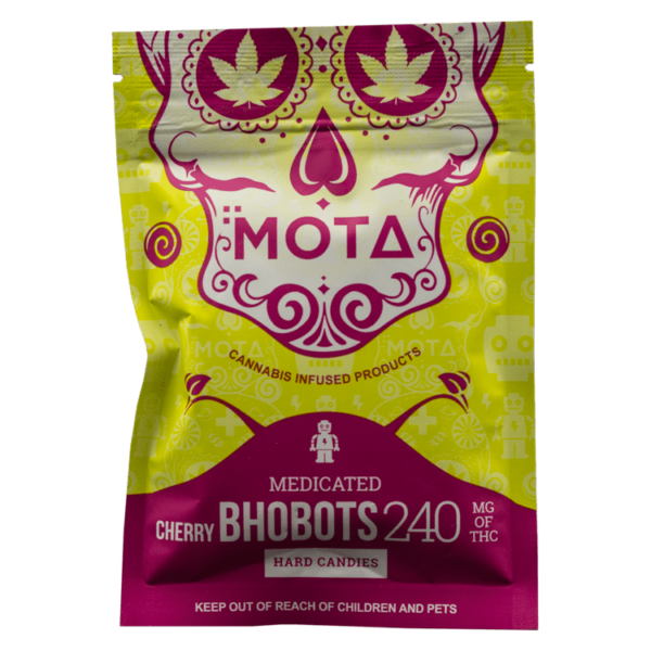 MOTA Edibles – BHO Bots – Cherry – 240mg THC | Herb Approach Canada