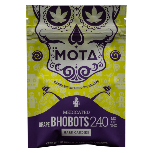 MOTA Edibles – BHO Bots – Grape – 240mg THC | Herb Approach Canada