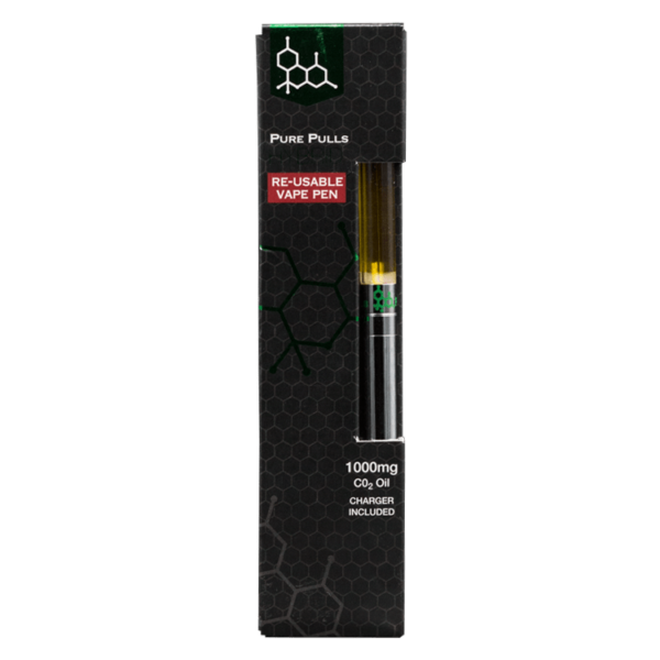 Pure Pulls – CO2 Oil Reusable Vape Pen – Sativa 1ml | Herb Approach Canada