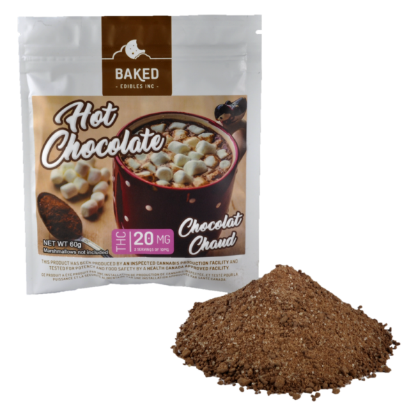 Baked Edibles – Hot Chocolate 20mg THC | Herb Approach Canada