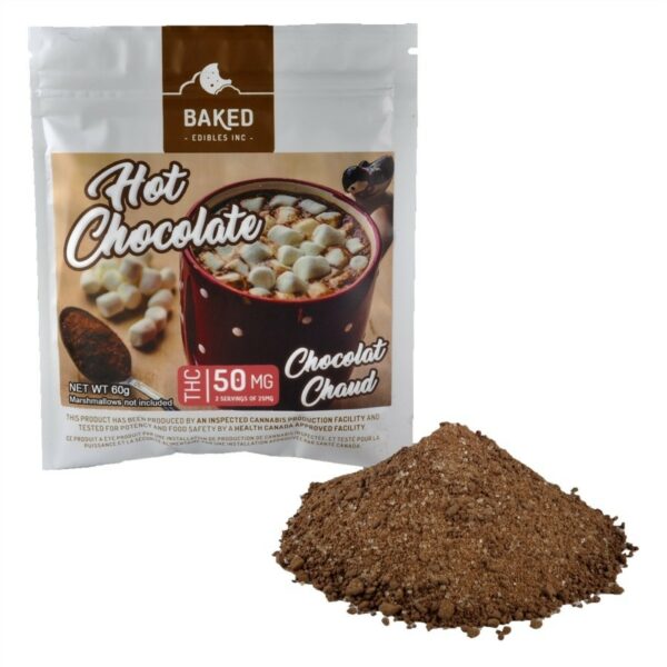 Baked Edibles – Hot Chocolate 50mg THC | Herb Approach Canada