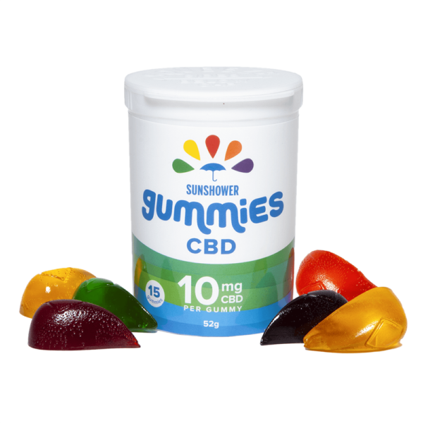 Baked Edibles – Sunshower Gummies CBD – 10mg | Herb Approach Canada