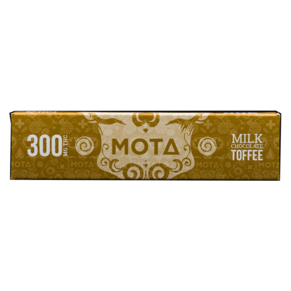 MOTA Edibles – Milk Chocolate Toffee Bar – 300mg THC | Herb Approach Canada