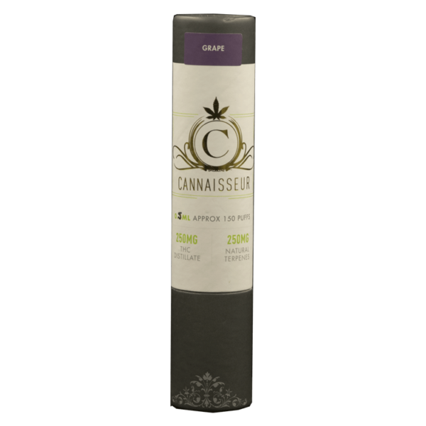 Cannaisseur – Disposable THC Distillate Pen – Grape 0.3ml | Herb Approach Canada