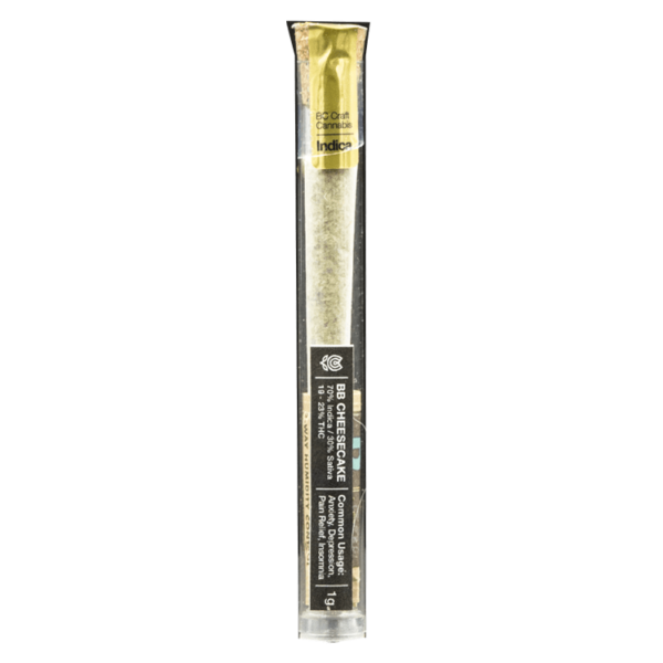 Flowerpwr – Pre-Roll – BB Cheesecake – 1g | Herb Approach Canada