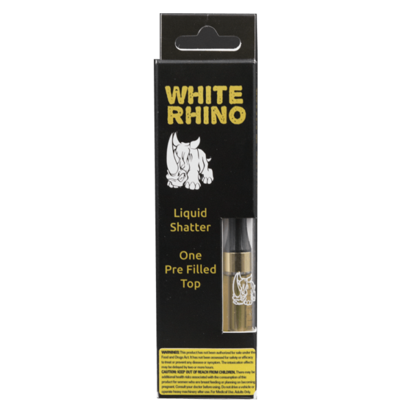 White Rhino – Liquid Shatter Refill Cartridge – Girl Scout Cookies 1g | Herb Approach Canada