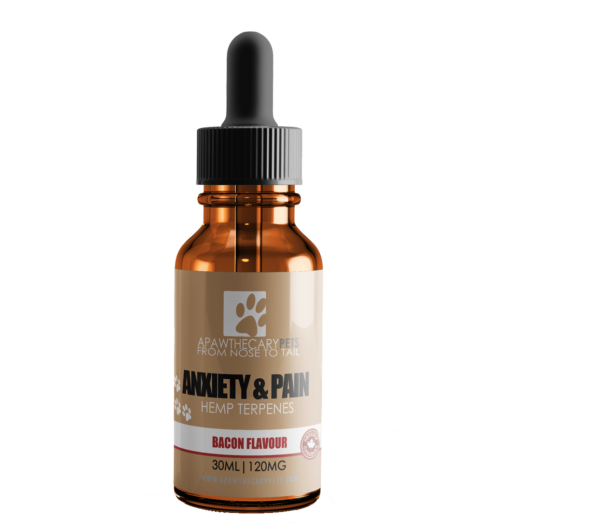 Apawthecary – Pet Oral Drops – Bacon 300 mg – 30ml Bottle | Herb Approach Canada