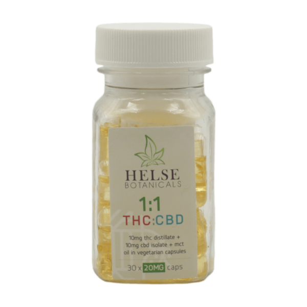 Helse Botanicals – 1:1 THC/CBD Capsules | Herb Approach Canada