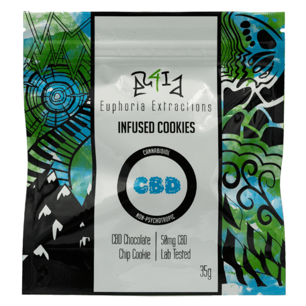 Euphoria Extractions – CBD Cookie – 50mg | Herb Approach Canada