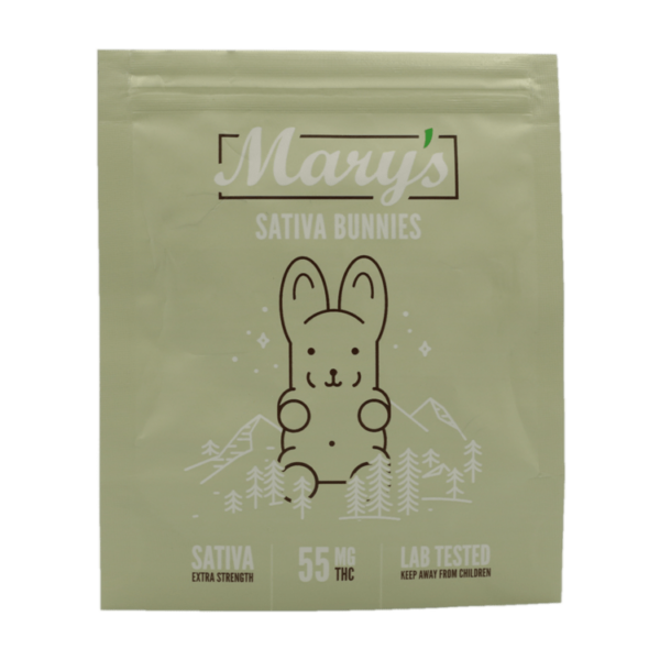 Mary’s Medibles – Sativa Bunnies – Extra Strength – 55mg | Herb Approach Canada