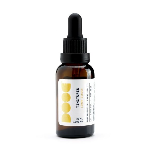 Dose – CBD Tinctures – Lemon Ginger – 1000mg CBD | Herb Approach Canada