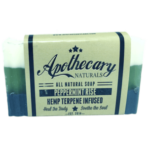 Apothecary Naturals – Body Soap – Peppermint Rise 100g | Herb Approach Canada