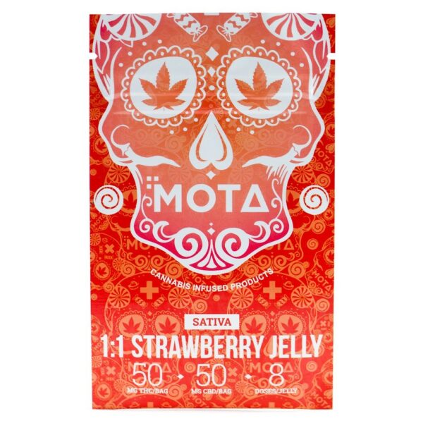 Mota – White Cube CBD – Strawberries & Cream – 180mg CBD | Herb Approach Canada