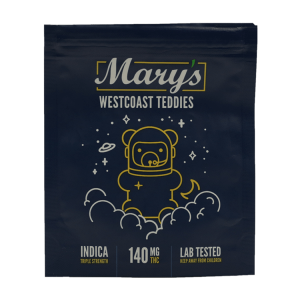 Mary’s Medibles – Westcoast Teddies – Triple Strength – 140mg | Herb Approach Canada