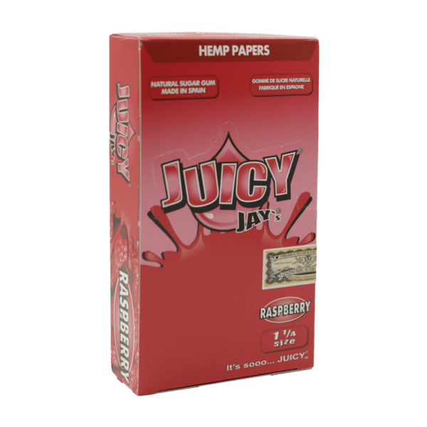 Juicy Jay’s – Hemp Papers (1.25 inch) – Raspberry | Herb Approach Canada