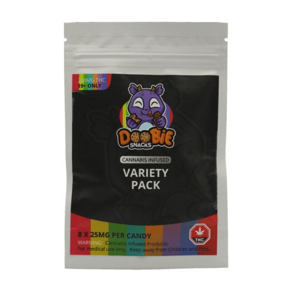 Doobie Snacks – CBD Sour Gummy Bears – 150mg CBD | Herb Approach Canada