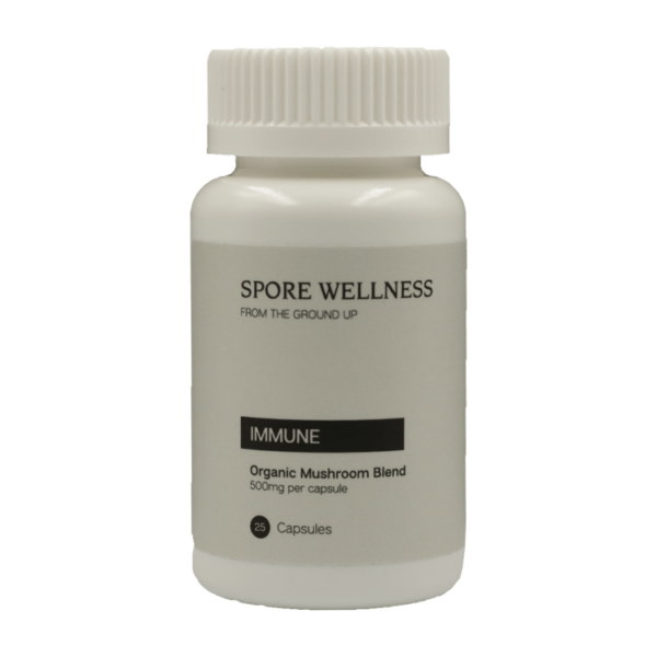 Spore Wellness – Organic Mushroom Blend – 500mg | Herb Approach Canada