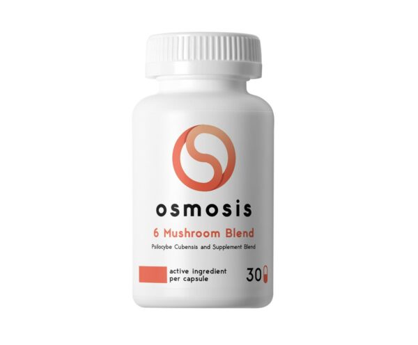 Osmosis 6 Mushroom Blend (30 Capsules) | Herb Approach Canada