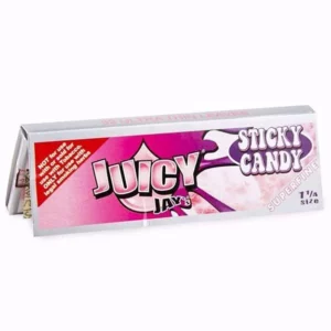 Juicy Jay’s – Superfine Hemp Papers (1.25 Inch) – Sticky Candy | Herb Approach Canada