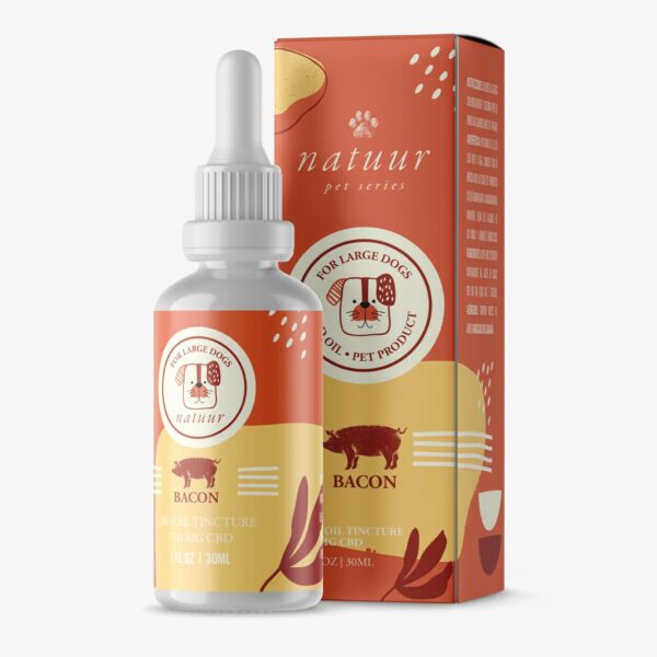 Natuur – Pet Series – CBD Oil For Small Dogs – Bacon Flavour – 125mg | Herb Approach Canada