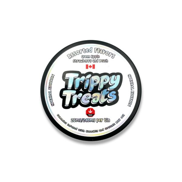 Trippy Treats – Assorted Flavour Gummies – 400mg THC | Herb Approach Canada