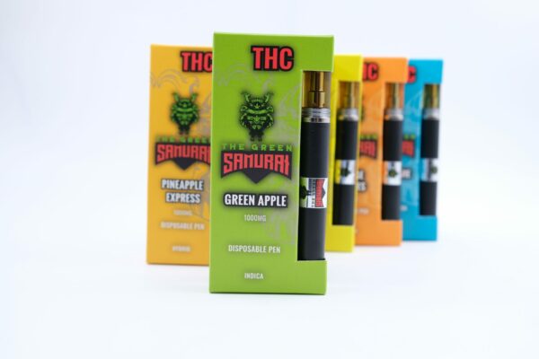 Green Samurai – Disposable Vapes – Sativa – 1ml | Herb Approach Canada