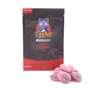 Doobie Snacks – CBD Cherry Gummies – 500mg CBD | Herb Approach Canada