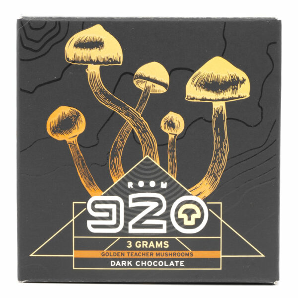 Room 920 – Mushroom Chocolate Bar – Dark Chocolate – 3 Grams | Herb Approach Canada