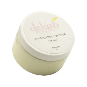 Delush Bath and Body – Whipped Body Butter – Vain Jane 300mg CBD | Herb Approach Canada