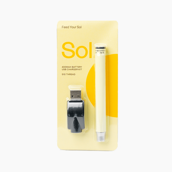 Sol – 400 mAh Vape Battery (510 thread) | Herb Approach Canada