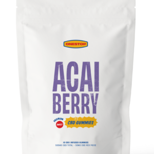 OneStop – Açai Berry CBD Gummies 500mg | Herb Approach Canada