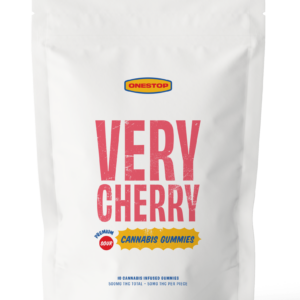 Onestop – Very Cherry THC Gummies 500mg | Herb Approach Canada