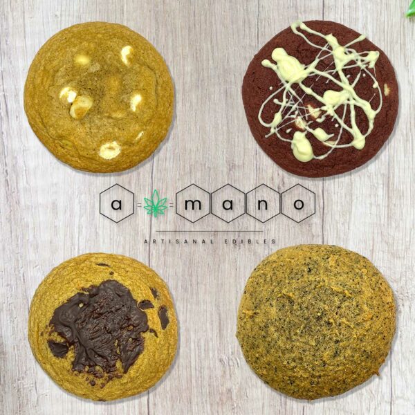 Amano Edibles – Cookies – 200mg | Herb Approach Canada