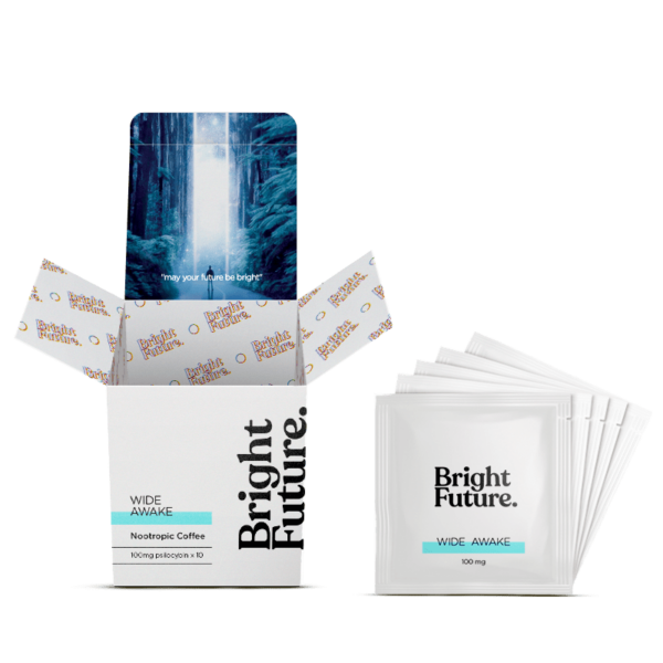 Bright Future – Nootropic Coffee – Wide Awake – 100mg | Herb Approach Canada