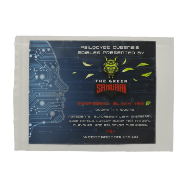 The Green Samurai – Raspberry Black Tea – 1000mg | Herb Approach Canada